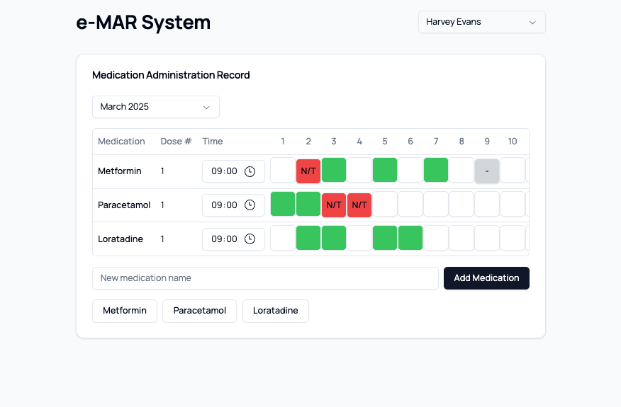 Platform Interface Demo